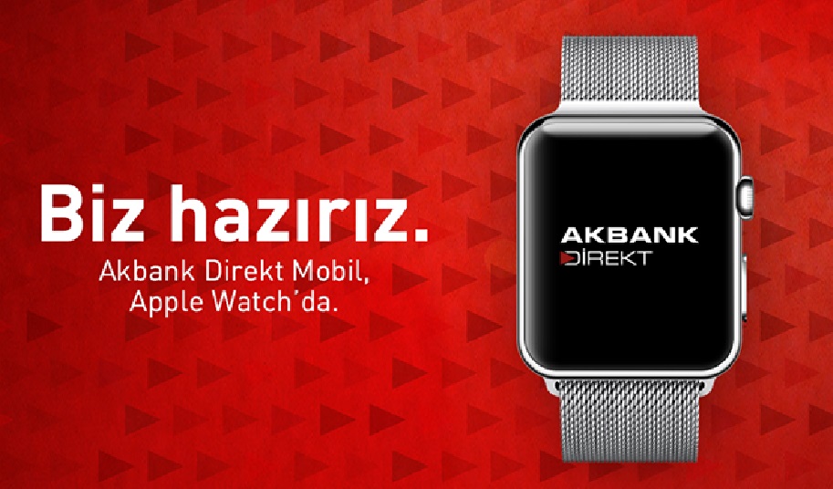 İlk Apple Watch Uygulaması Akbank’tan Geldi