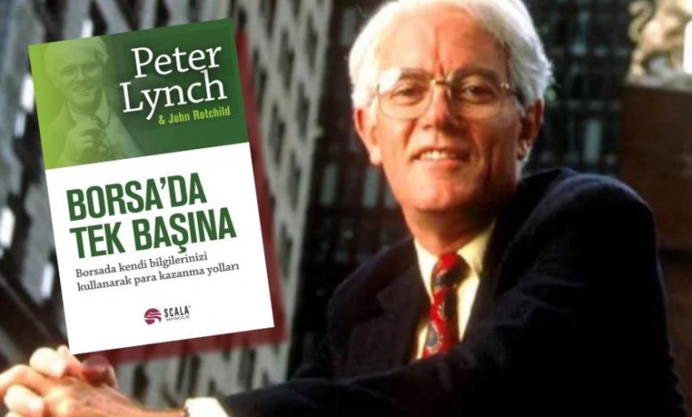 Peter Lynch ve Borsa'da Tek Başına kitabının görselidir.
